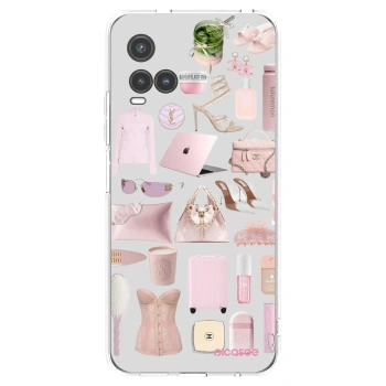 Picasee Vivo Y33s Hülle - Transparentes Silikon - Glam Babe