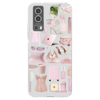 Picasee Vivo Y72 5G Hülle - Transparentes Silikon - Glam Babe