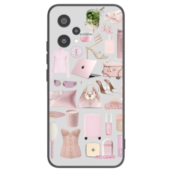 Picasee Realme 9 Pro 5G Hülle - Schwarzes Silikon - Glam Babe