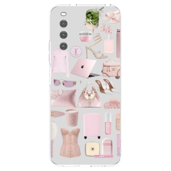 Picasee Sony Xperia 10 IV 5G Hülle - Transparentes Silikon - Glam Babe