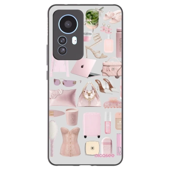 Picasee Xiaomi 12T Pro Hülle - Schwarzes Silikon - Glam Babe