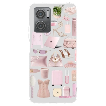 Picasee Xiaomi Redmi 10 5G Hülle - Transparentes Silikon - Glam Babe