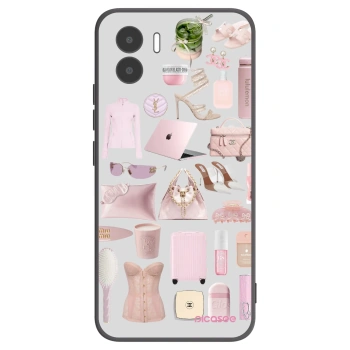 Picasee Xiaomi Redmi A1 Hülle - Schwarzes Silikon - Glam Babe