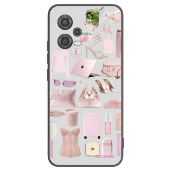 Picasee Xiaomi Poco X5 Hülle - Schwarzes Silikon - Glam Babe