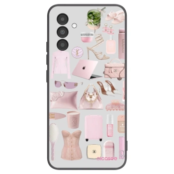 Picasee Samsung Galaxy A04s A047F Hülle - Schwarzes Silikon - Glam Babe