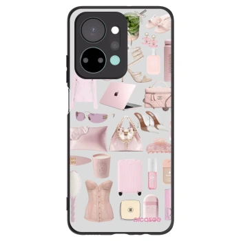 Picasee Honor X7a Hülle - Schwarzes Silikon - Glam Babe