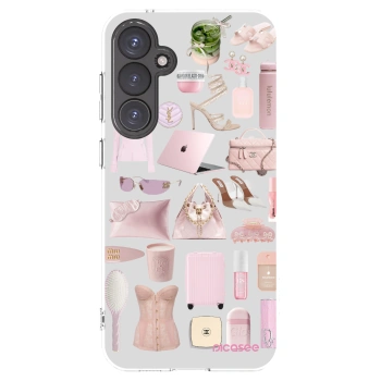 Picasee Samsung Galaxy S23 FE S711B Hülle - Transparentes Silikon - Glam Babe