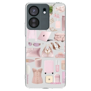 Picasee Xiaomi Redmi 13C 4G Hülle - Transparentes Silikon - Glam Babe