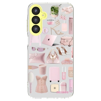 Picasee Samsung Galaxy A25 A256B 5G Hülle - Transparentes Silikon - Glam Babe