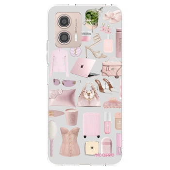 Picasee Motorola Moto G53 5G Hülle - Transparentes Silikon - Glam Babe