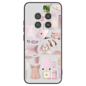 Picasee Realme 12 Pro 5G Hülle - Schwarzes Silikon - Glam Babe