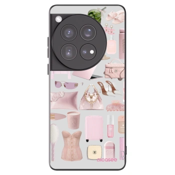 Picasee OnePlus 12 5G Hülle - Schwarzes Silikon - Glam Babe