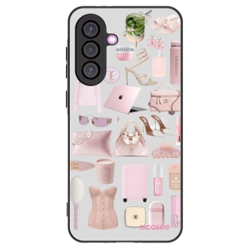 Picasee Samsung Galaxy A36 5G Hülle - Schwarzes Silikon - Glam Babe