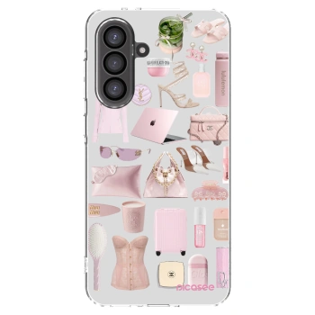 Picasee Samsung Galaxy A36 5G Hülle - Transparentes Silikon - Glam Babe