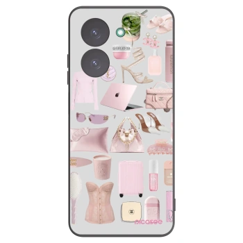 Picasee Xiaomi Redmi A5 Hülle - Schwarzes Silikon - Glam Babe