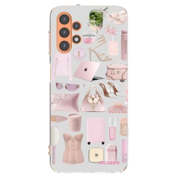 Picasee Samsung Galaxy A13 5G Hülle - Transparentes Silikon - Glam Babe
