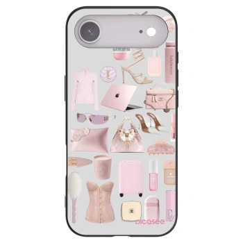 Picasee Apple iPhone Air Hülle - Schwarzes Silikon - Glam Babe