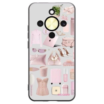 Picasee Honor Magic8 Lite 5G Hülle - Schwarzes Silikon - Glam Babe