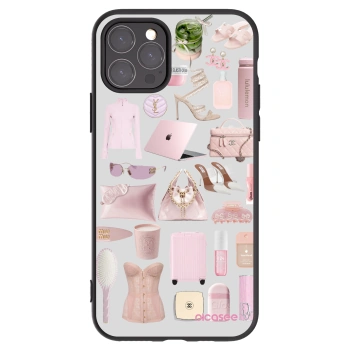 Picasee Apple iPhone 11 Pro Hülle - Schwarzes Silikon - Glam Babe