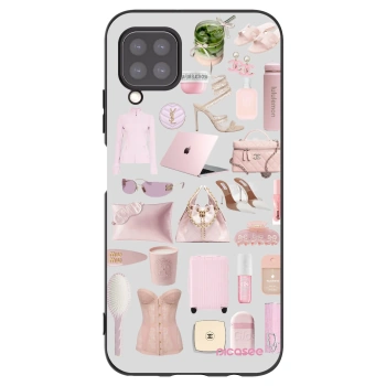 Picasee Huawei P40 Lite Hülle - Schwarzes Silikon - Glam Babe
