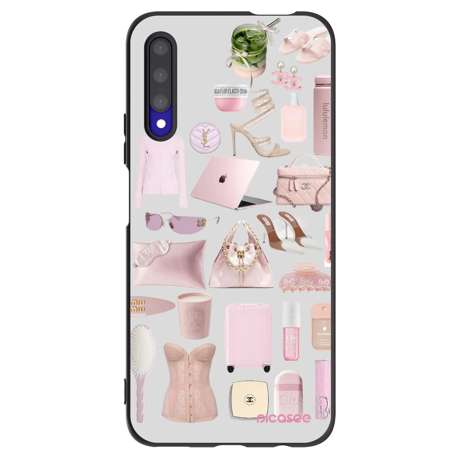 Picasee Honor 9X Pro Hülle - Schwarzes Silikon - Glam Babe