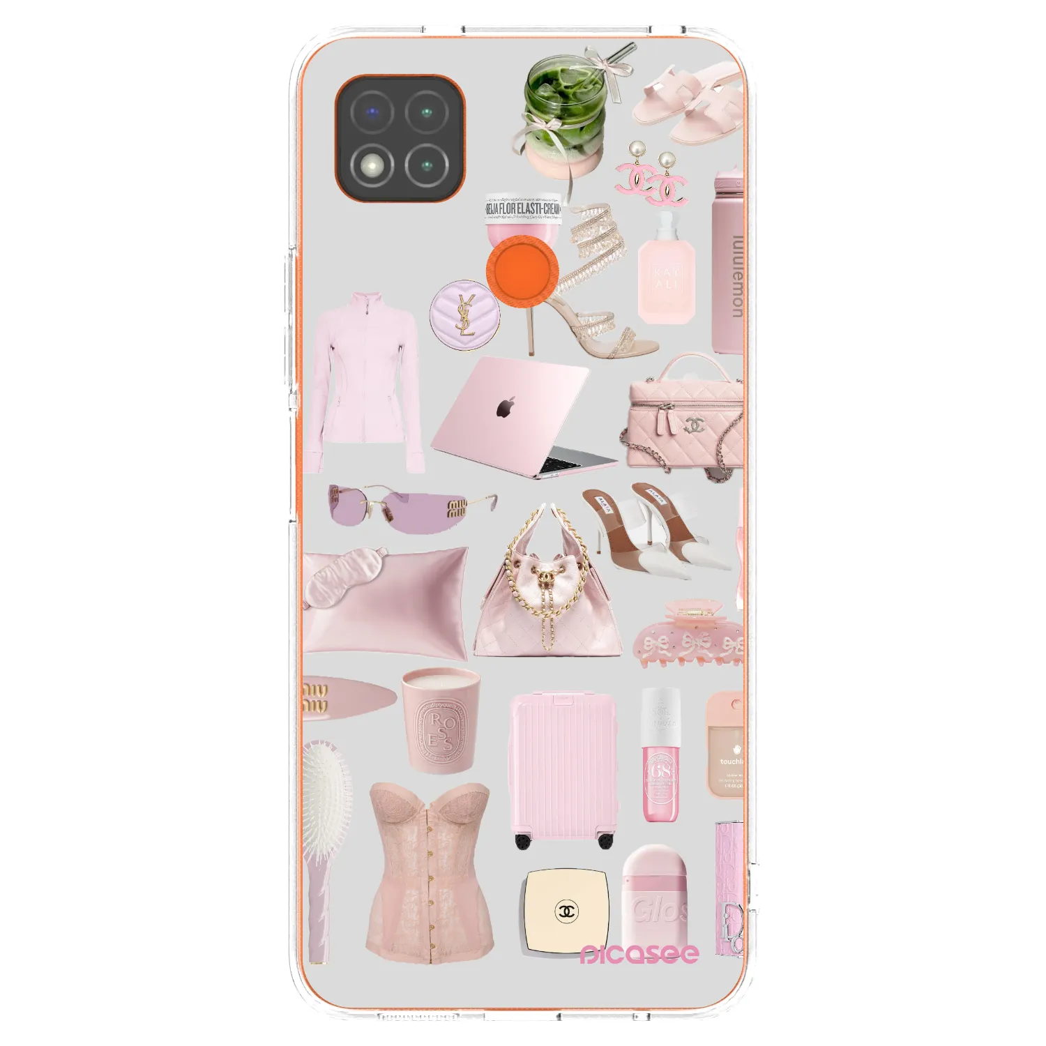 Picasee Xiaomi Redmi 9C Hülle - Transparentes Silikon - Glam Babe