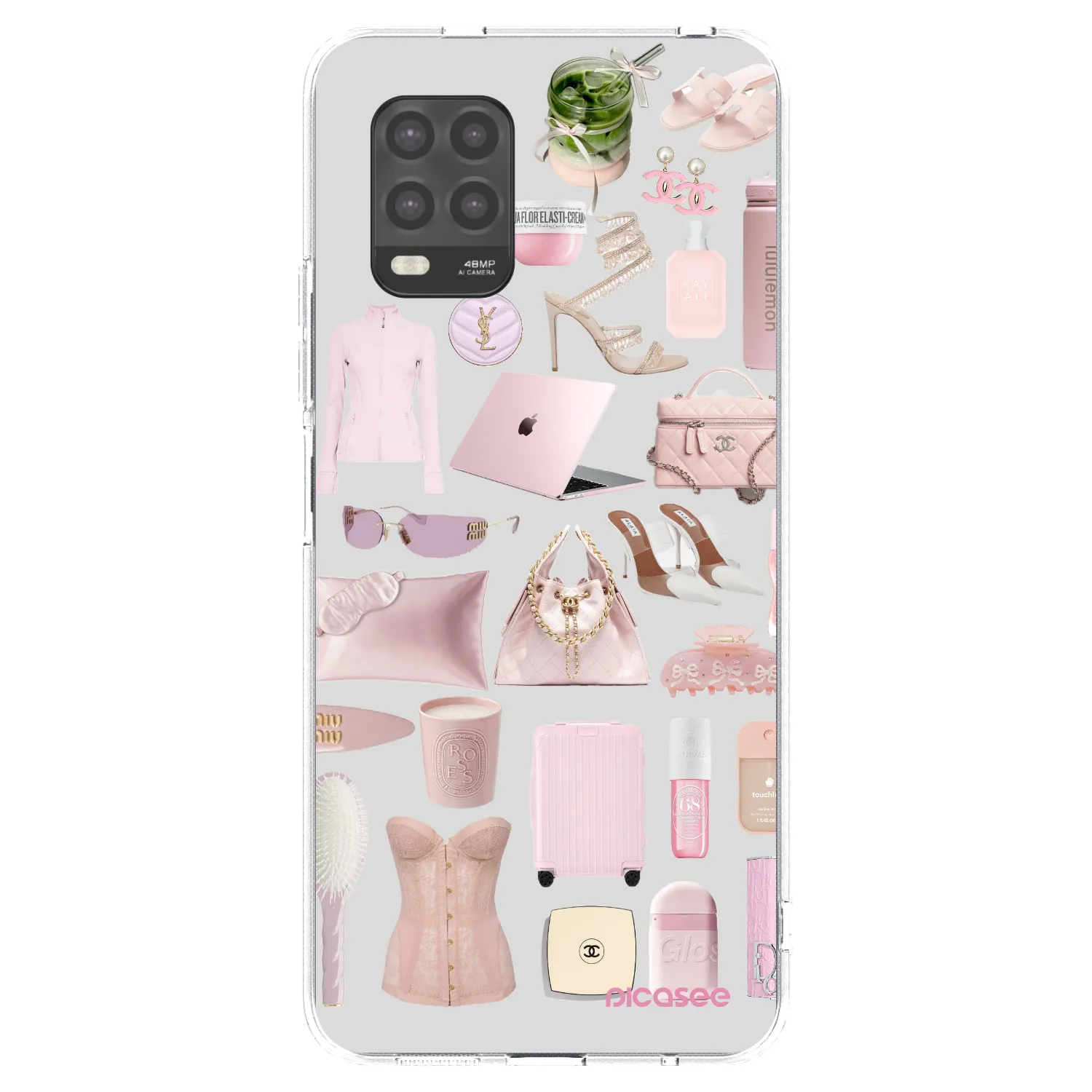 Picasee Xiaomi Mi 10 Lite Hülle - Transparentes Silikon - Glam Babe