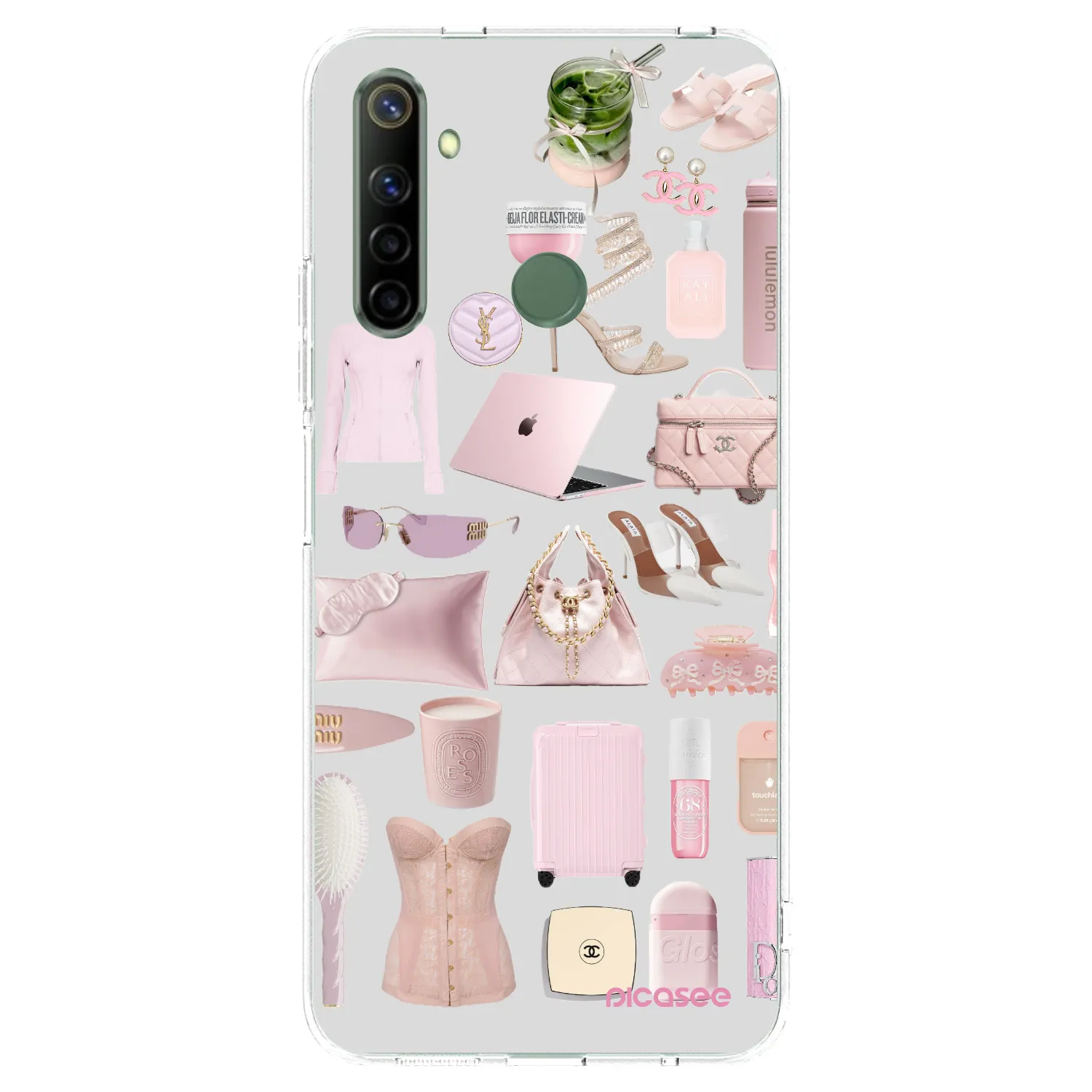 Picasee Realme 6i Hülle - Transparentes Silikon - Glam Babe