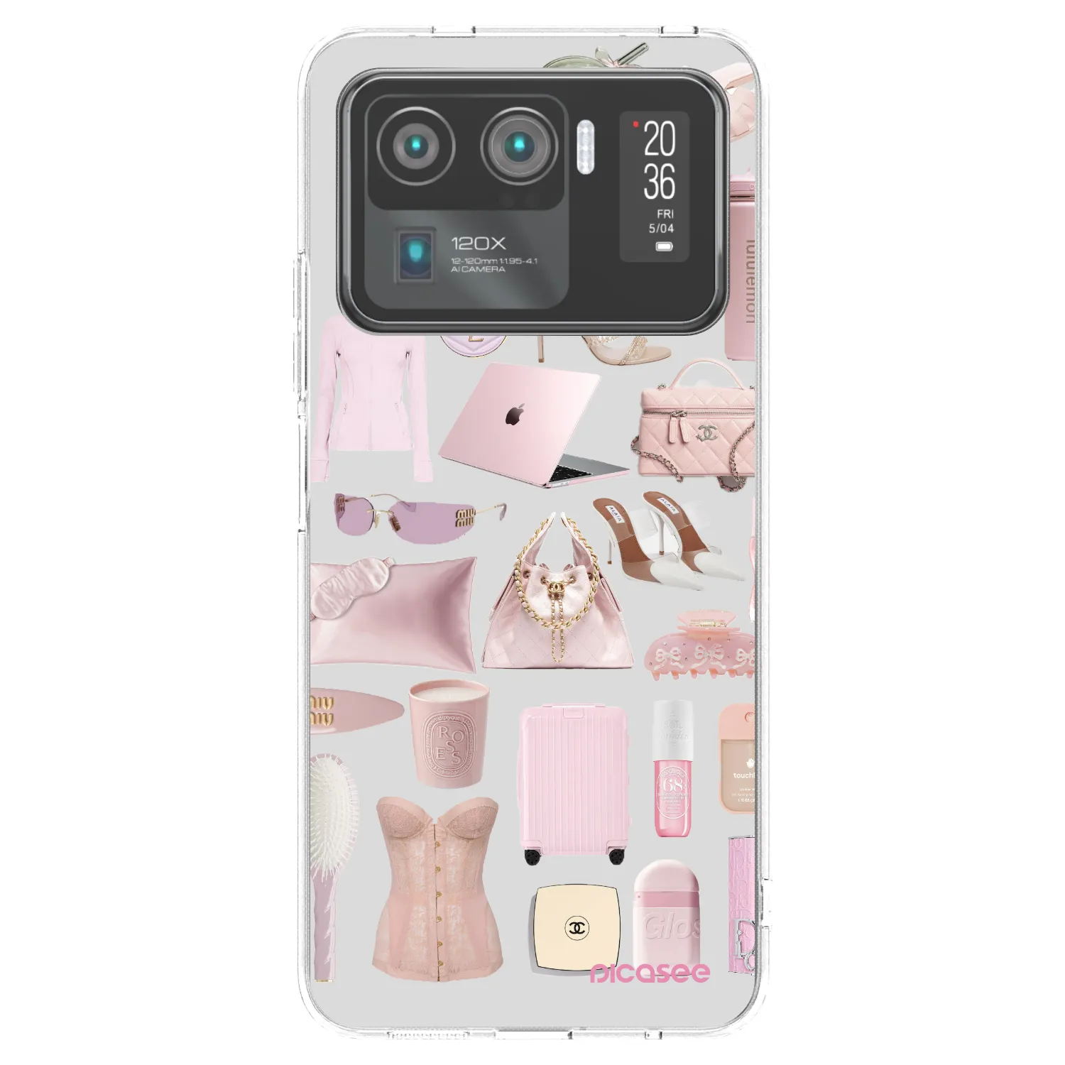 Picasee Xiaomi Mi 11 Ultra Hülle - Transparentes Silikon - Glam Babe