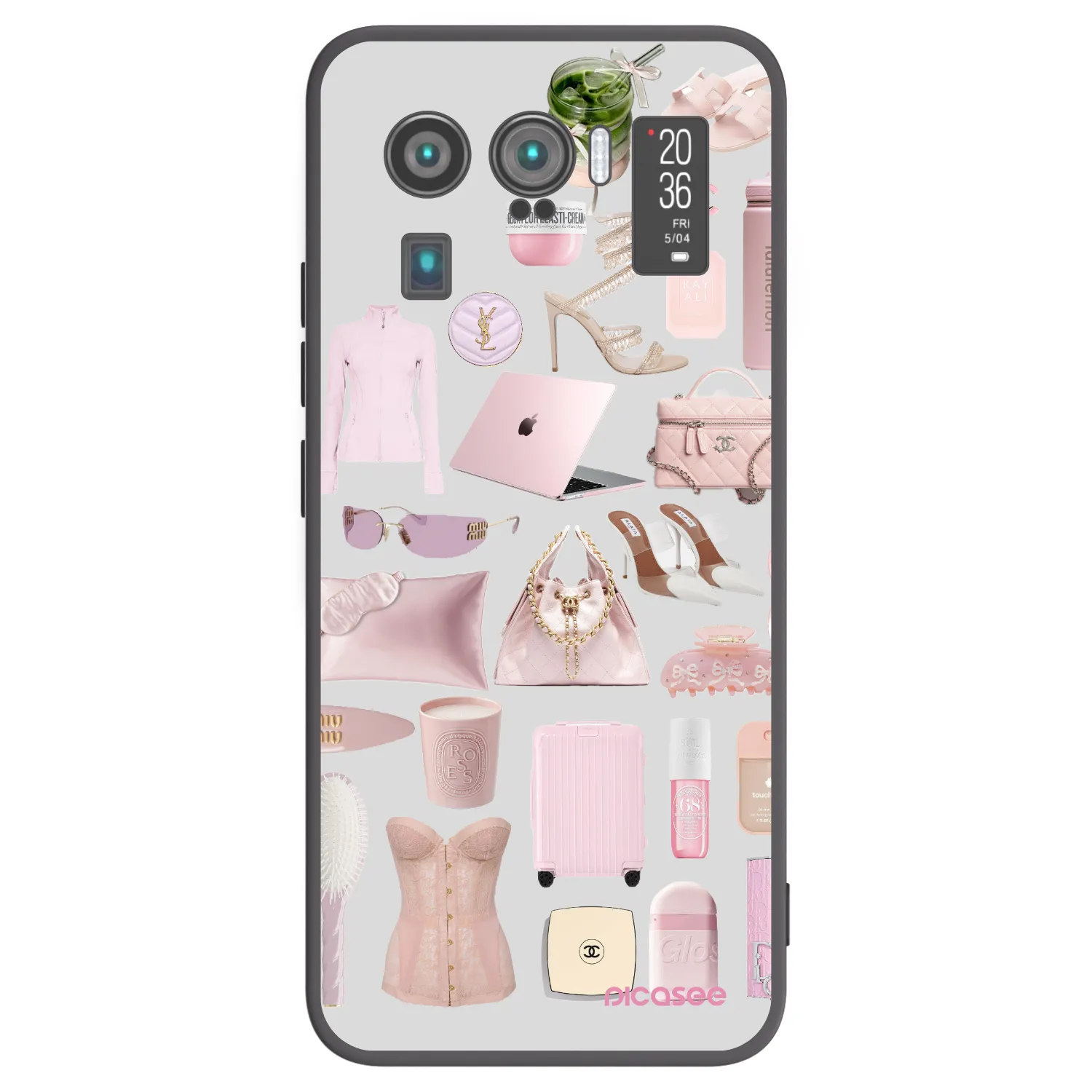 Picasee Xiaomi Mi 11 Ultra Hülle - Schwarzes Silikon - Glam Babe