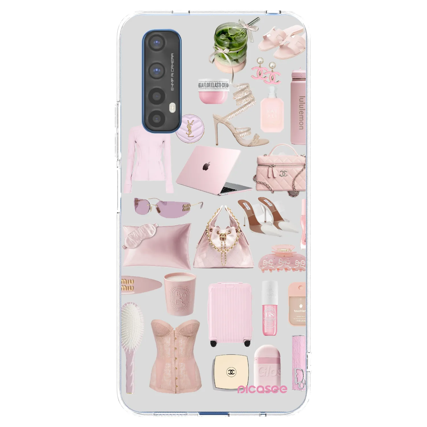 Picasee Realme 7 Hülle - Transparentes Silikon - Glam Babe