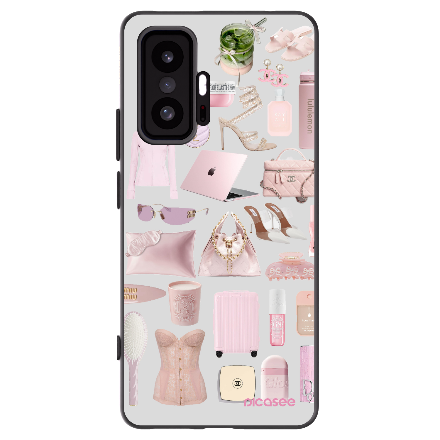 Picasee Xiaomi 11T Pro Hülle - Schwarzes Silikon - Glam Babe