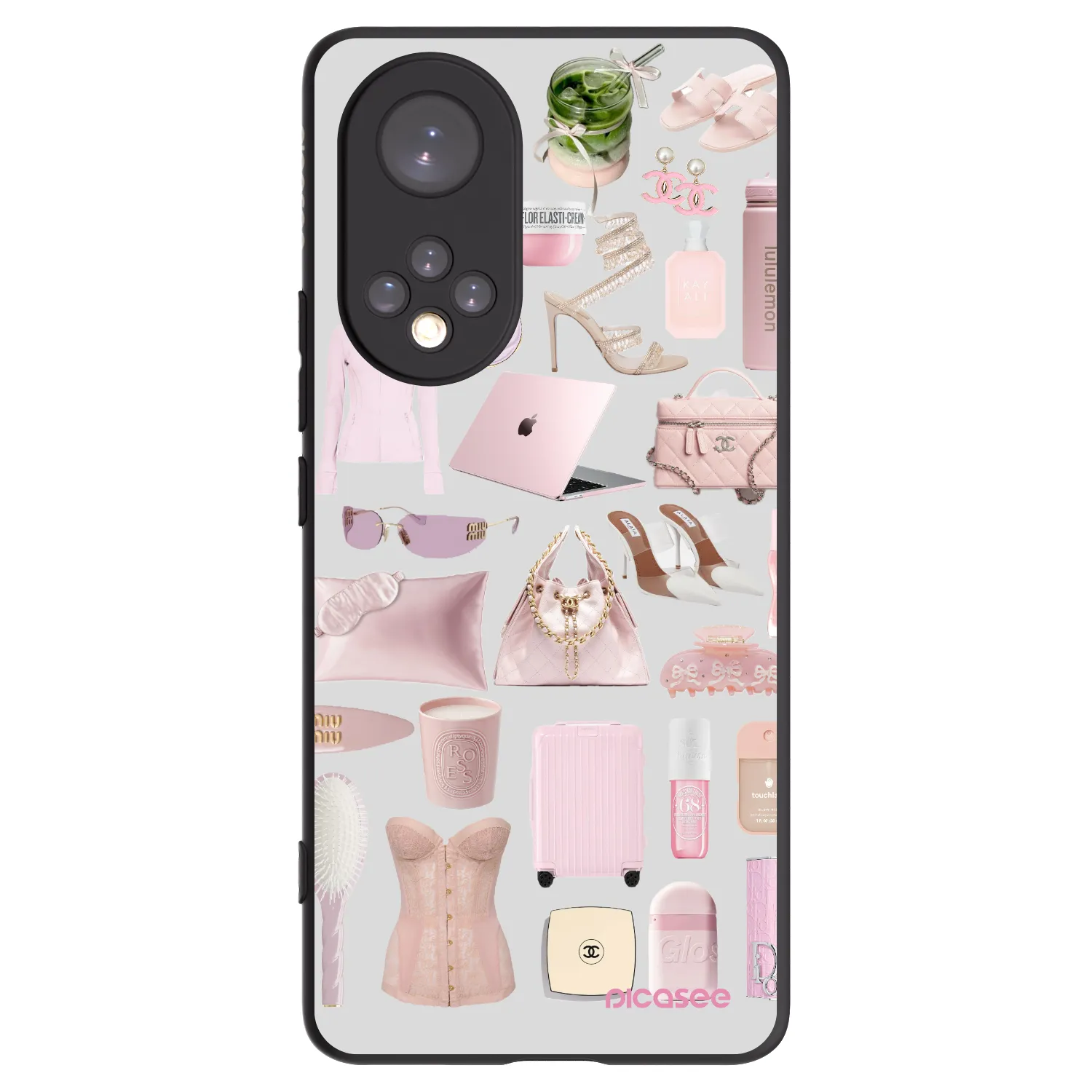 Picasee Huawei Nova 9 Hülle - Schwarzes Silikon - Glam Babe