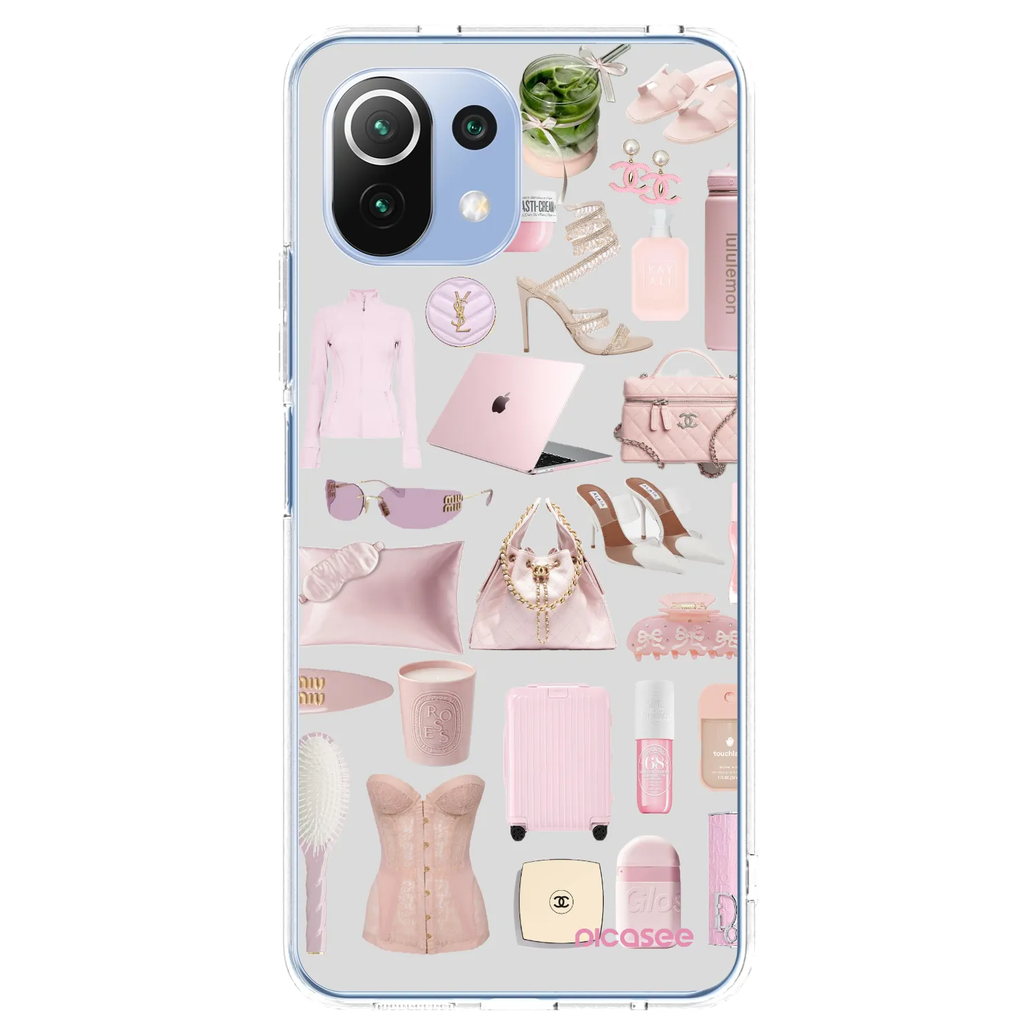 Picasee Xiaomi 11 Lite 5G NE Hülle - Transparentes Silikon - Glam Babe