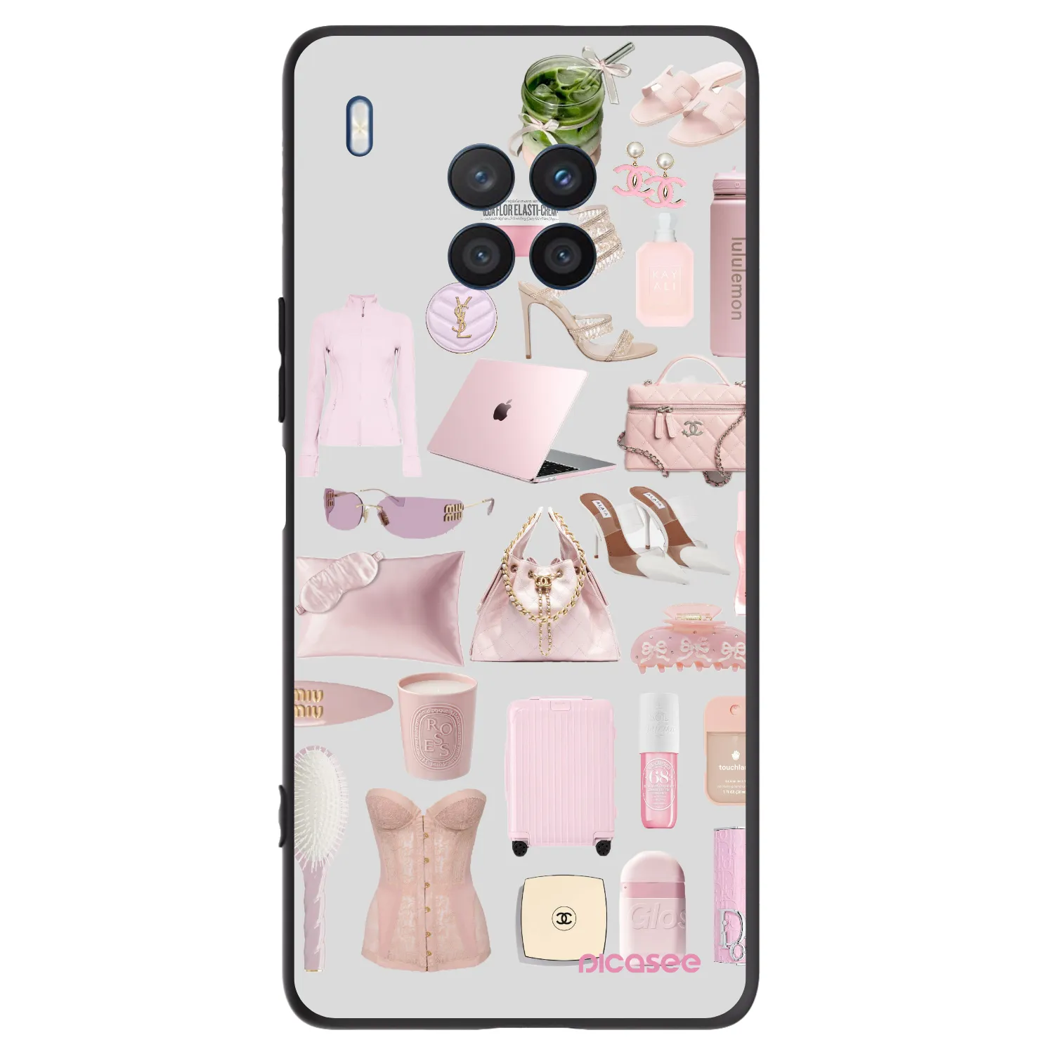 Picasee Honor 50 Lite Hülle - Schwarzes Silikon - Glam Babe