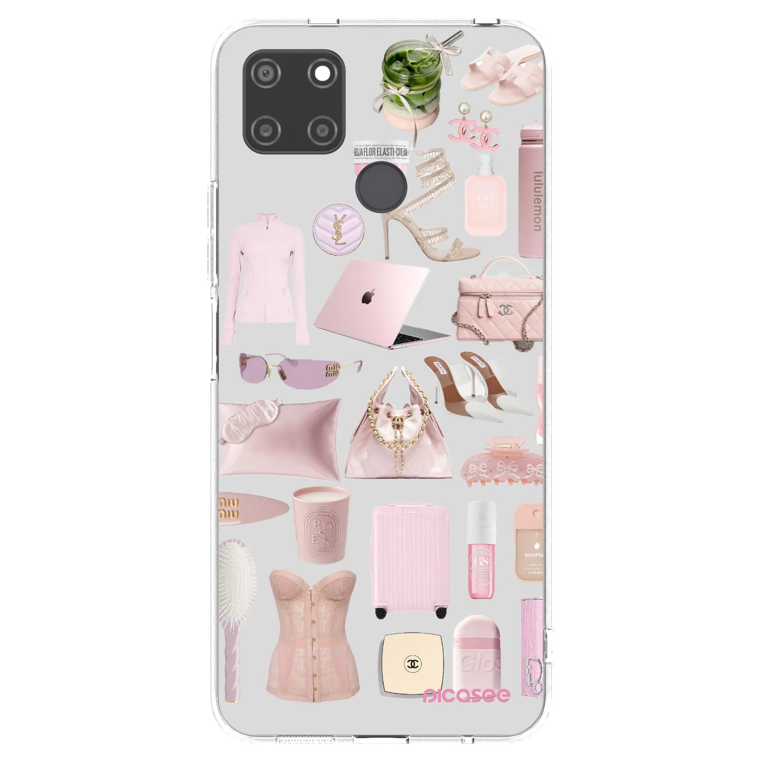 Picasee Realme C21Y Hülle - Transparentes Silikon - Glam Babe