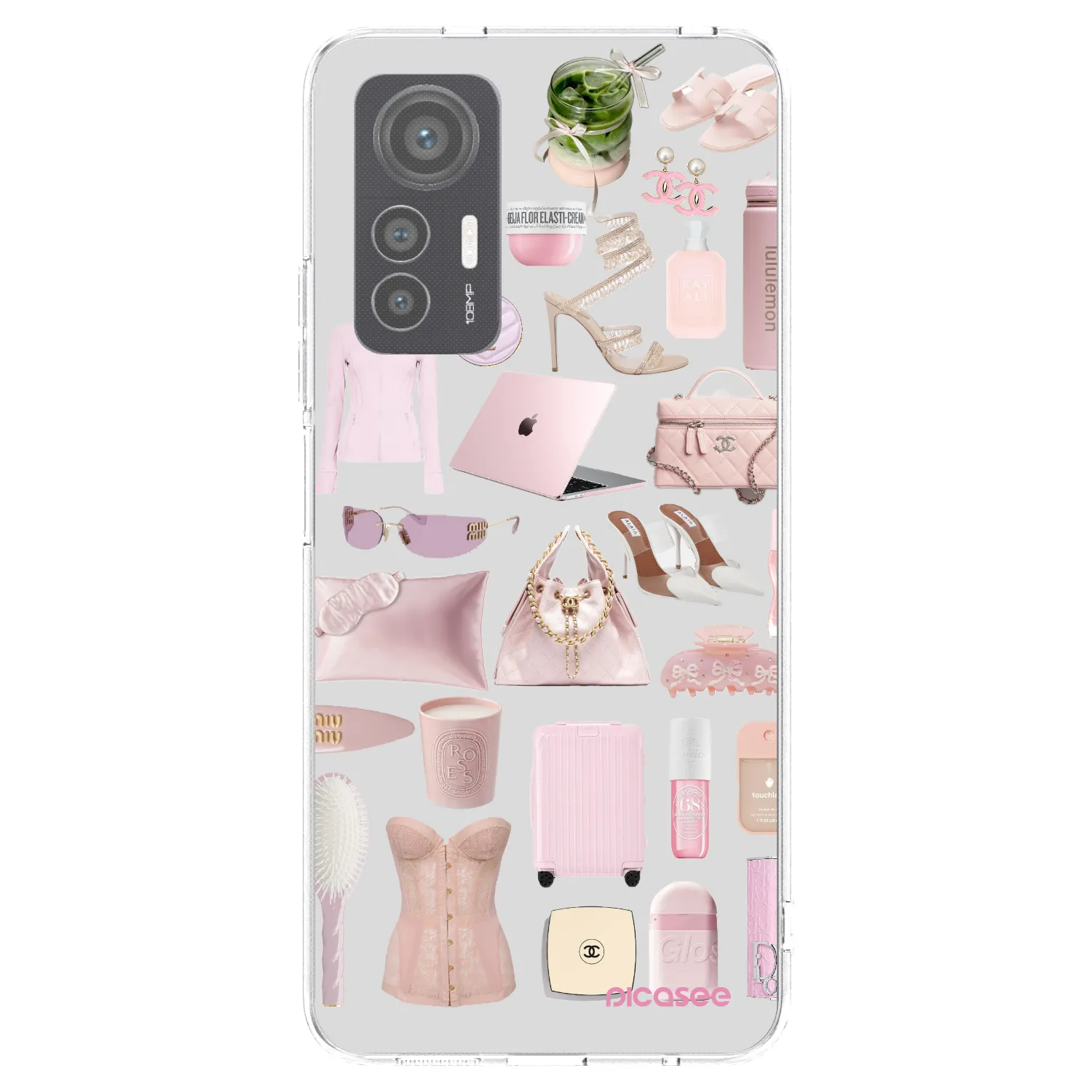Picasee Xiaomi 12 Lite Hülle - Transparentes Silikon - Glam Babe