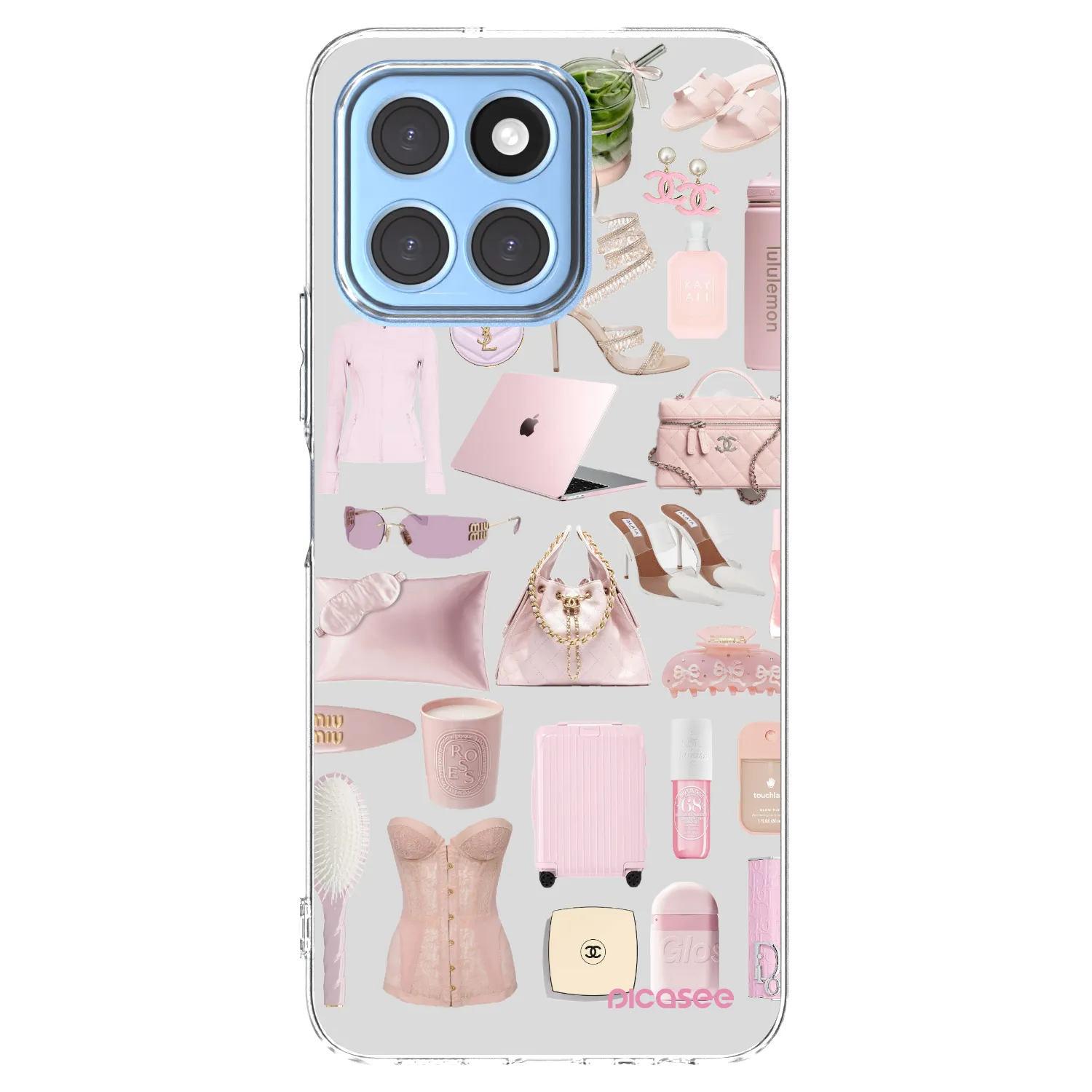 Picasee Honor X6 Hülle - Transparentes Silikon - Glam Babe