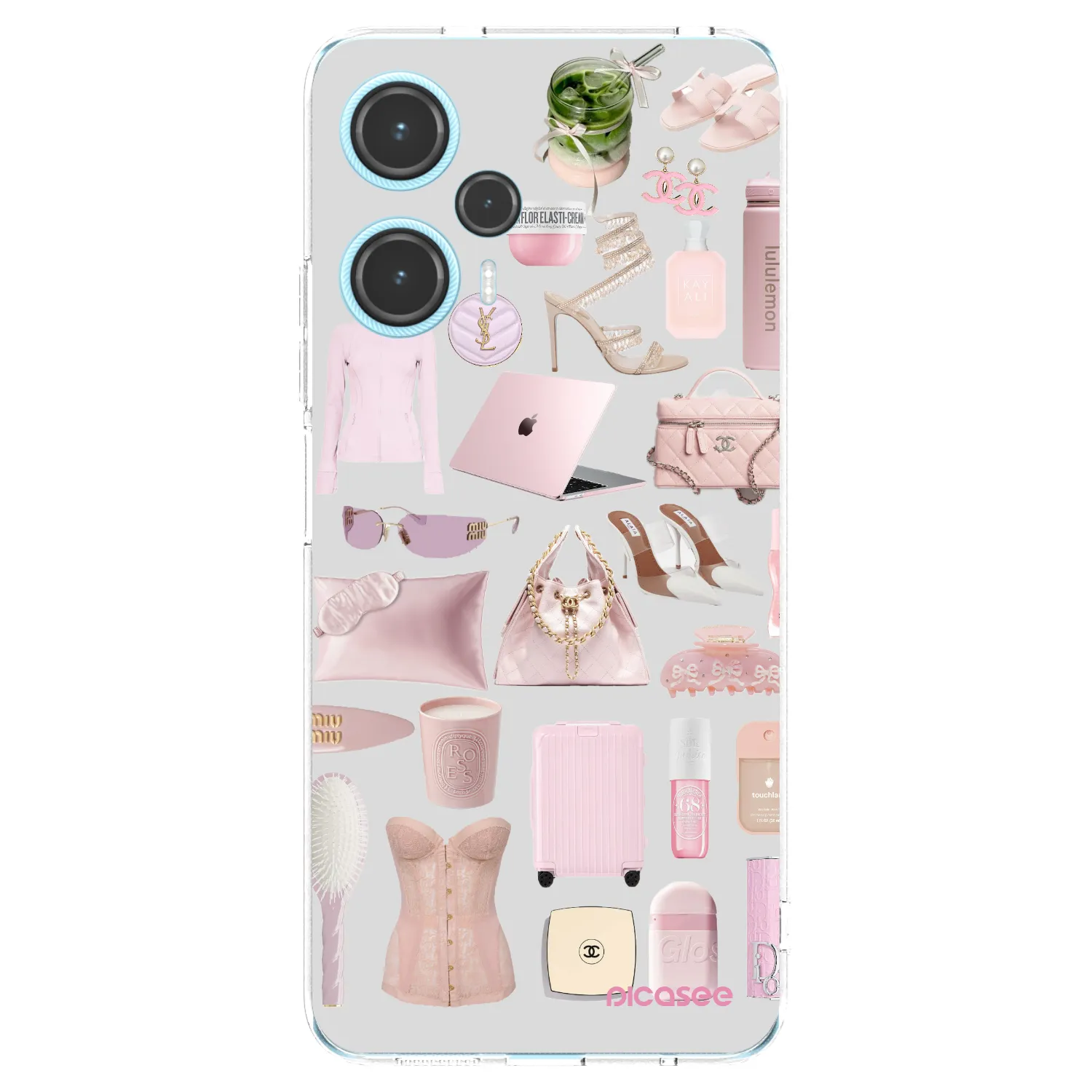 Picasee Xiaomi Poco F5 Hülle - Transparentes Silikon - Glam Babe