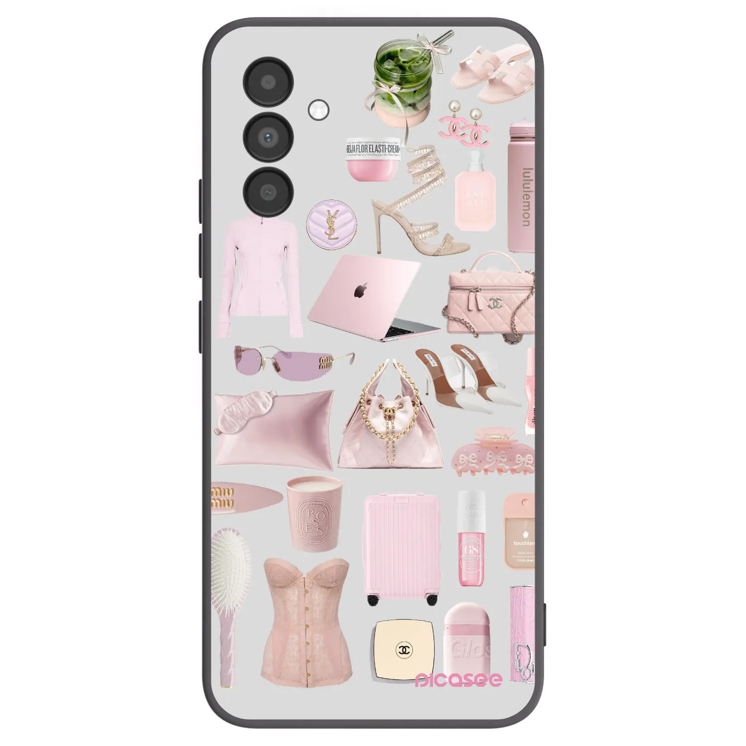Picasee Samsung Galaxy A04s A047F Hülle - Schwarzes Silikon - Glam Babe