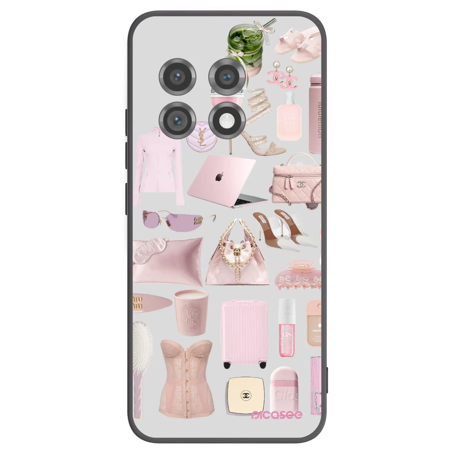 Picasee OnePlus 11 5G Hülle - Schwarzes Silikon - Glam Babe