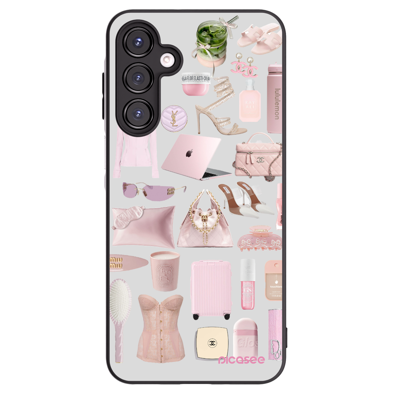 Picasee Samsung Galaxy A16 5G Hülle - Schwarzes Silikon - Glam Babe