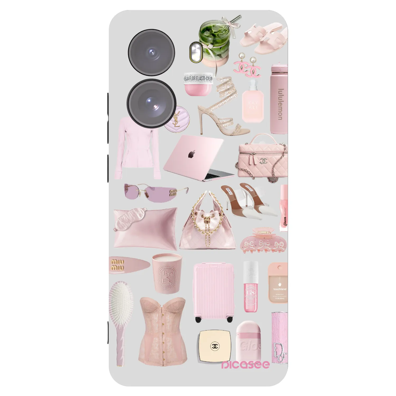 Picasee Xiaomi Poco X7 Hülle - Schwarzes Silikon - Glam Babe
