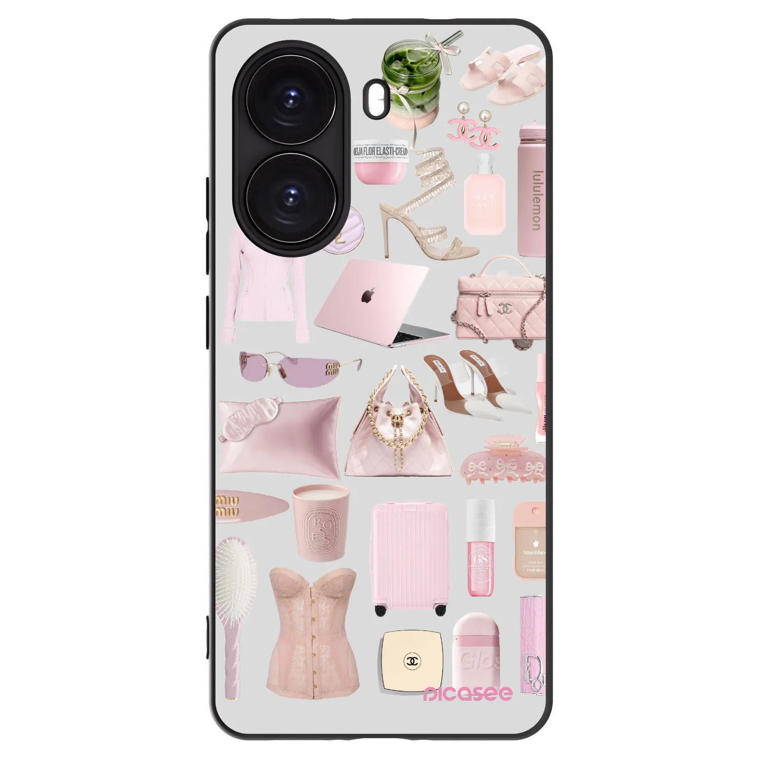 Picasee Xiaomi Poco X7 Pro 5G Hülle - Schwarzes Silikon - Glam Babe