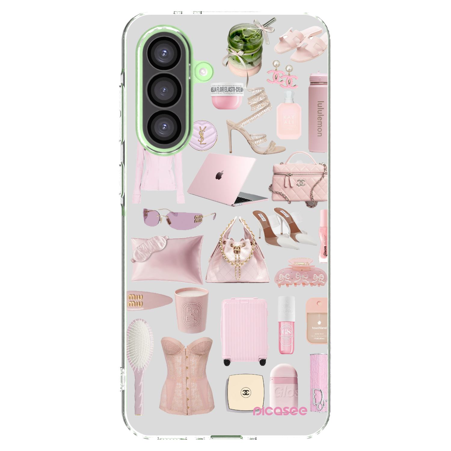 Picasee Samsung Galaxy A26 5G A266B Hülle - Transparentes Silikon - Glam Babe