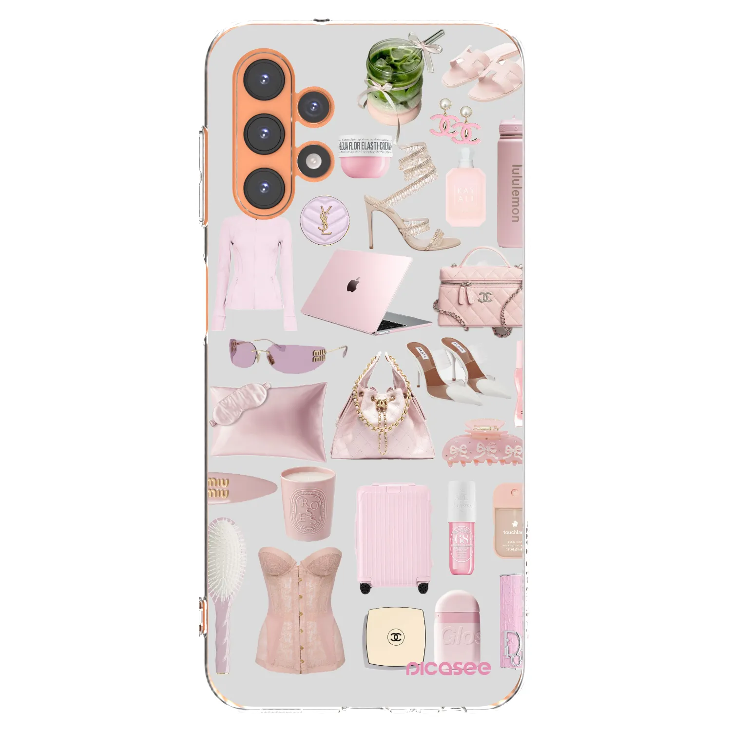 Picasee Samsung Galaxy A13 5G Hülle - Transparentes Silikon - Glam Babe