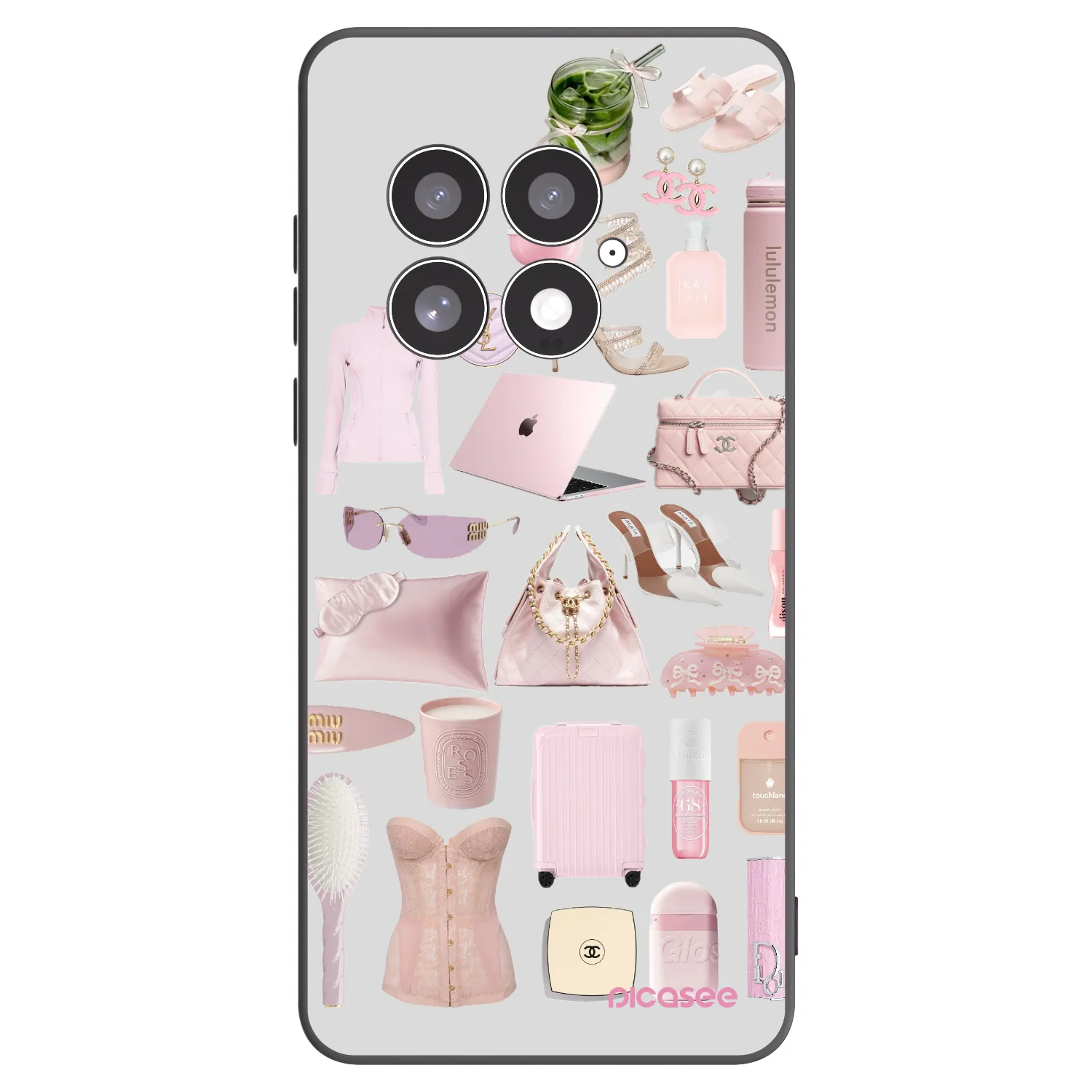 Picasee OnePlus 13 5G Hülle - Schwarzes Silikon - Glam Babe