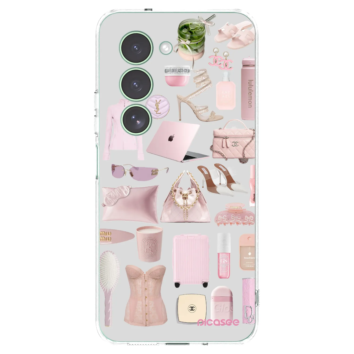 Picasee Xiaomi Redmi 15 5G Hülle - Transparentes Silikon - Glam Babe