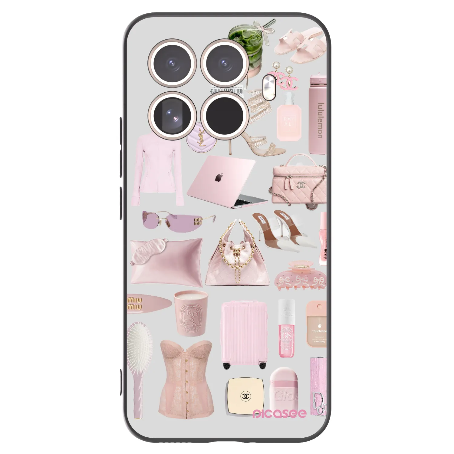 Picasee Xiaomi 15T Pro Hülle - Schwarzes Silikon - Glam Babe