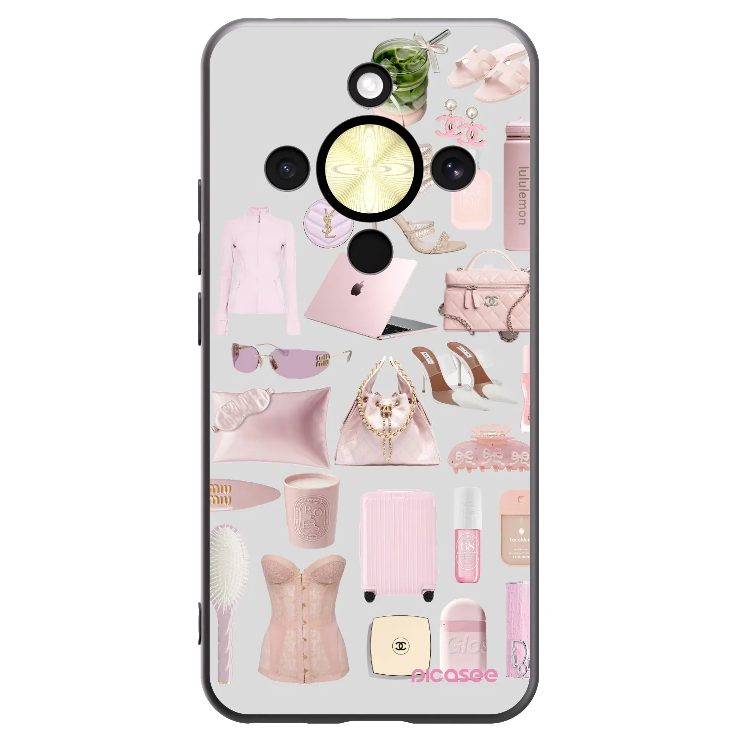 Picasee Honor Magic8 Lite 5G Hülle - Schwarzes Silikon - Glam Babe